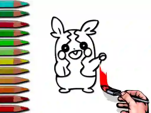Гульня Pokemon Coloring Fun онлайн