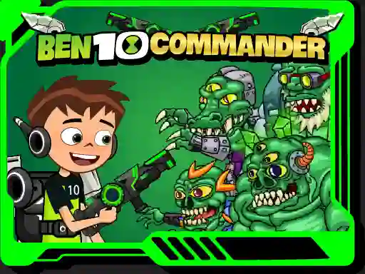 Гульня Ben 10 Commander онлайн