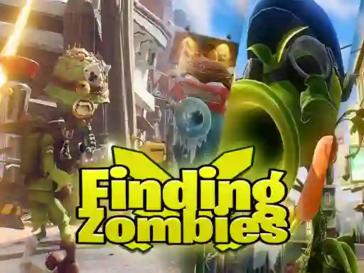 Гульня Finding Zombies онлайн