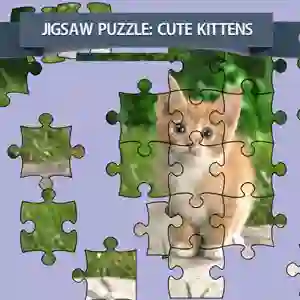 Гульня Jigsaw Puzzle Cute Kittens онлайн
