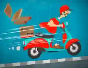 Гульня Crazy Courier онлайн