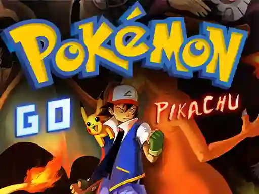 Гульня Pokemon GO Pikachu онлайн