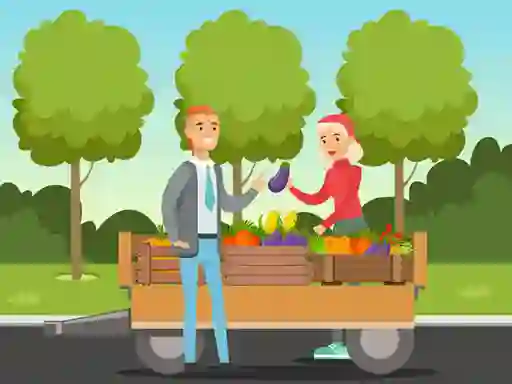 Гульня Selling Trucks Match 3 онлайн