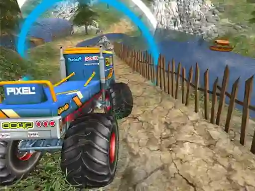 Гульня Monster Truck Offroad Driving Mountain онлайн
