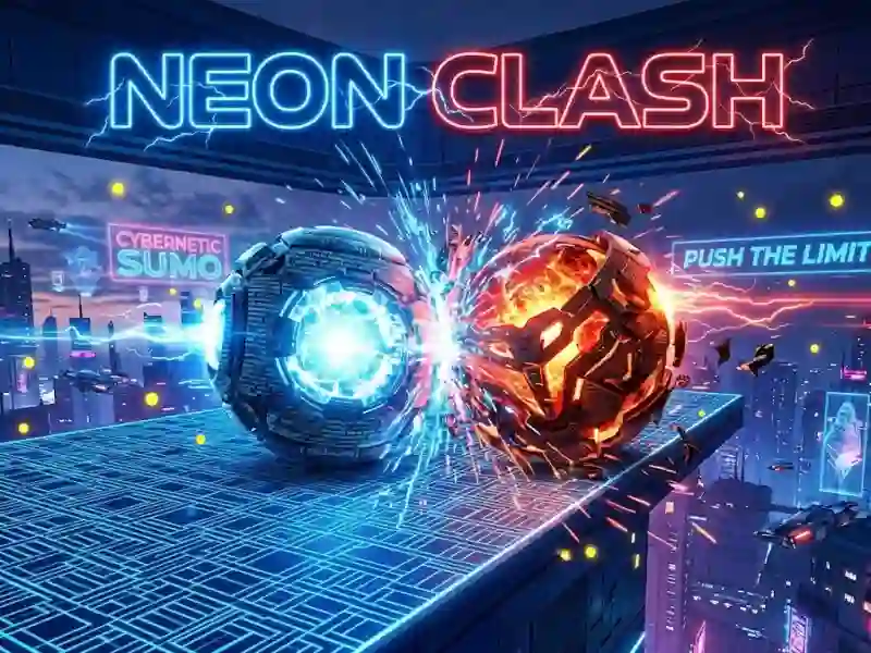 Гульня Neon Clash онлайн