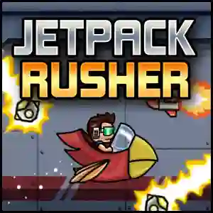 Гульня Jetpack Rusher онлайн