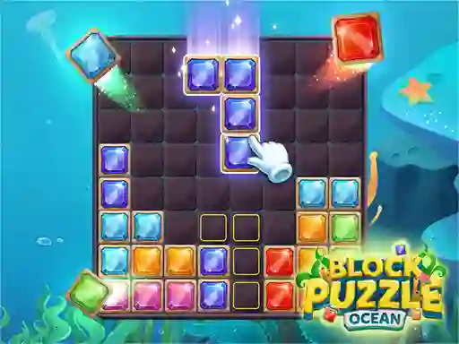 Гульня Block Puzzle Ocean онлайн
