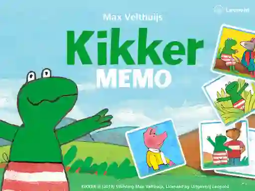 Гульня Kikker Memo онлайн