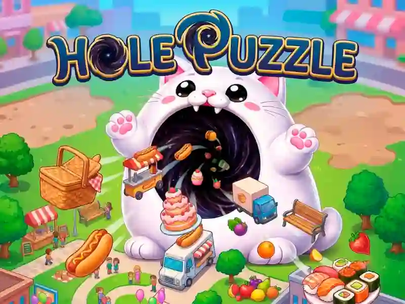 Гульня Hole Puzzle онлайн