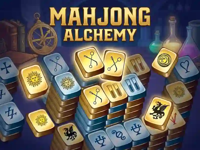Гульня Mahjong Alchemy онлайн