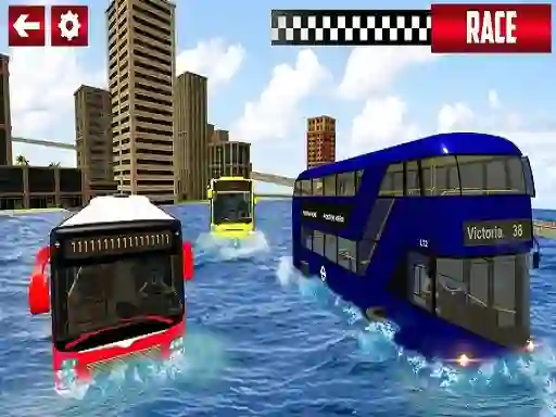 Гульня River Coach Bus Driving Simulator онлайн