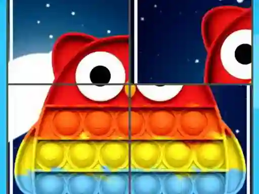 Гульня Owl Pop It Rotate онлайн