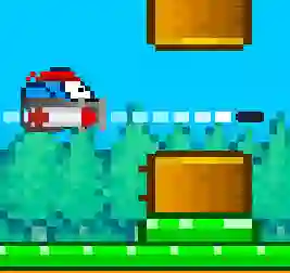 Гульня Flappy Gunner онлайн