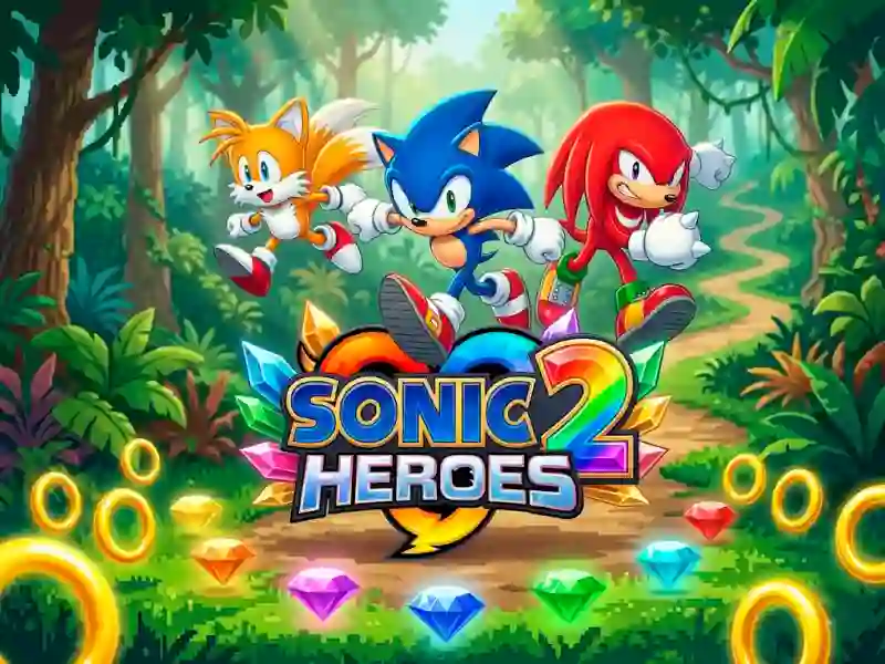 Гульня Sonic 2 Heroes онлайн