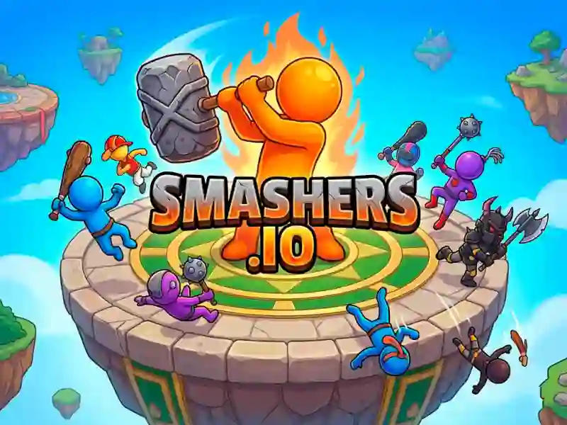 Гульня Smashers.io онлайн