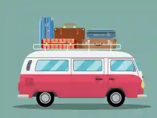 Гульня Big Luggage Trucks Match 3 онлайн