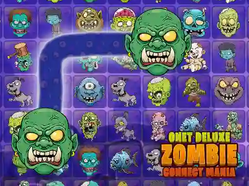 Гульня Onet Deluxe Zombie Connect Mania онлайн