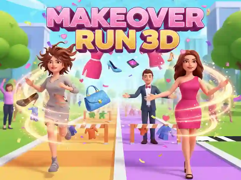 Гульня Makeover Run 3D онлайн