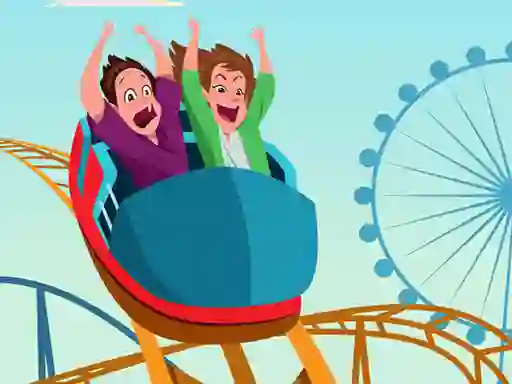 Гульня Roller Coaster Fun Hidden онлайн
