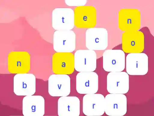 Гульня Word Cube онлайн