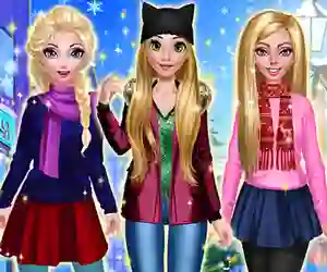 Гульня Rosalie Winter Day онлайн