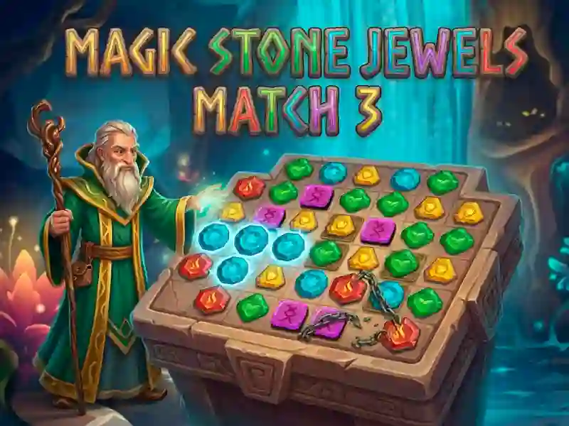 Гульня Magic Stone Jewels Match 3 онлайн