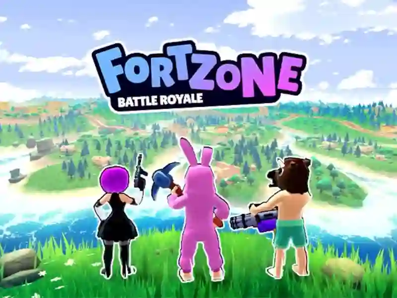 Гульня Fortzone Battle Royale онлайн
