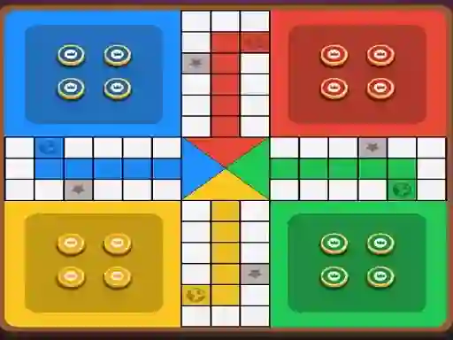 Гульня Ludo Original Star онлайн
