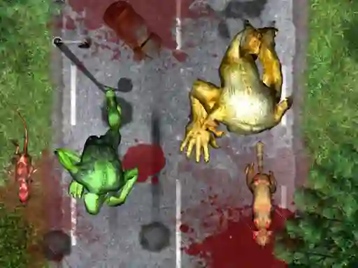 Гульня Crush The Zombies онлайн