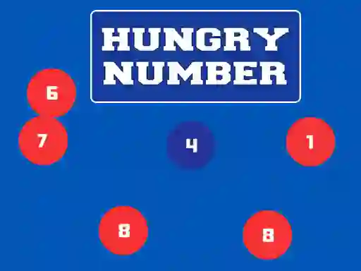 Гульня Hungry Number онлайн