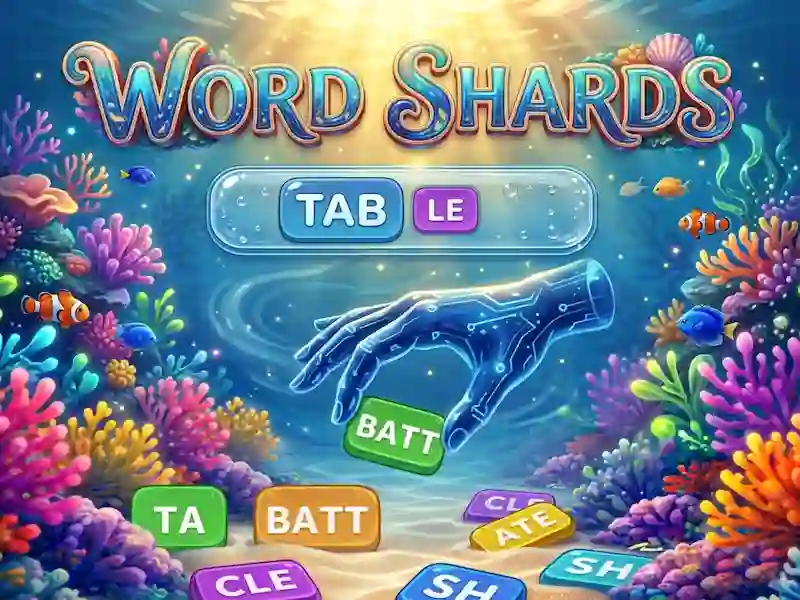 Гульня Word Shards онлайн