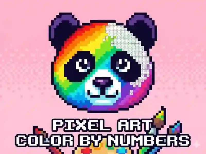 Гульня Pixel Art - Color by Numbers онлайн