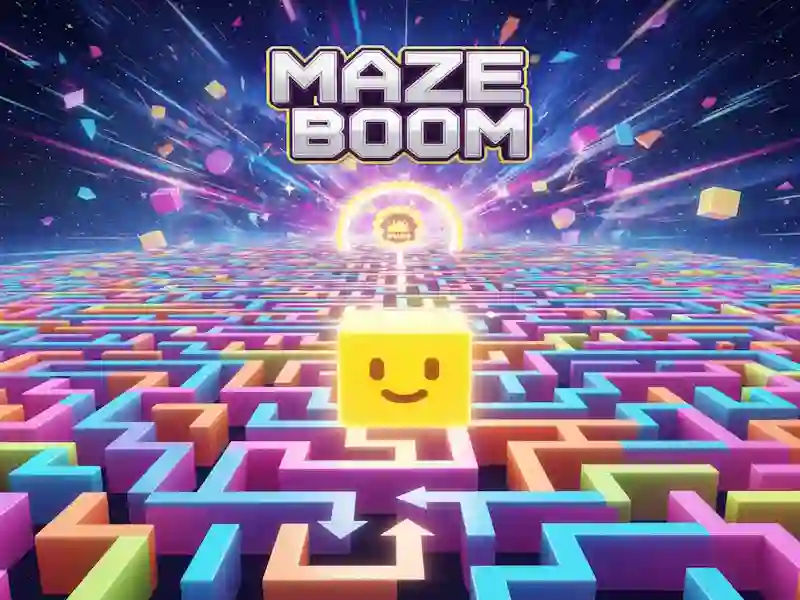 Гульня MAZE BOOM онлайн