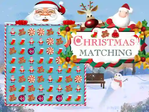 Гульня Christmas Matching онлайн