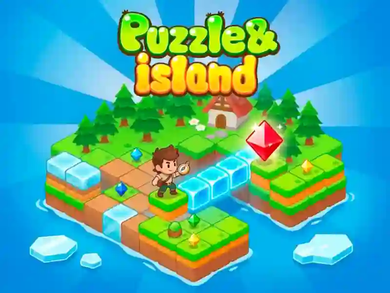 Гульня Puzzle & Island онлайн