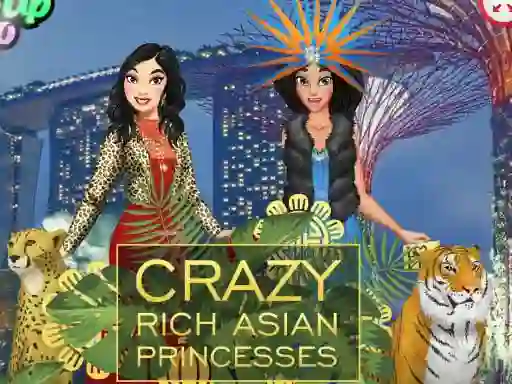 Гульня Crazy Rich Asian Princesses онлайн