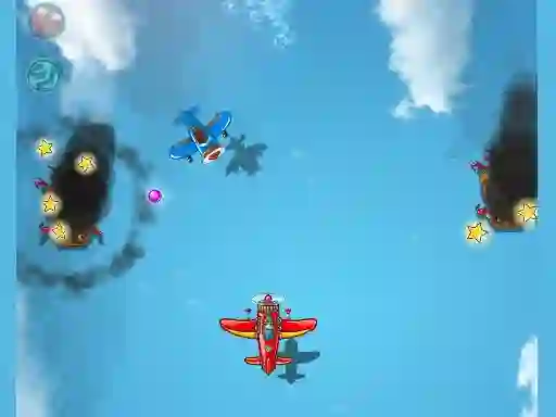 Гульня Panda Commander Air Combat онлайн