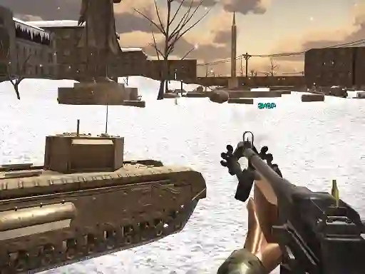 Гульня WW2 Cold War Game fps онлайн