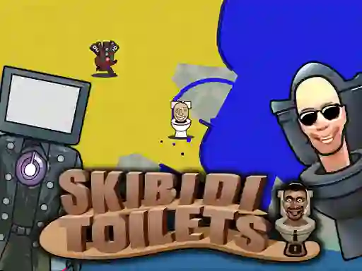 Гульня Skibidi Toilets онлайн