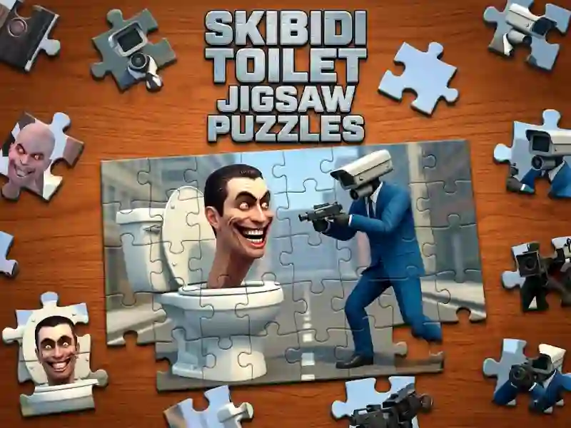 Гульня Skibidi Toilet Jigsaw Puzzles онлайн