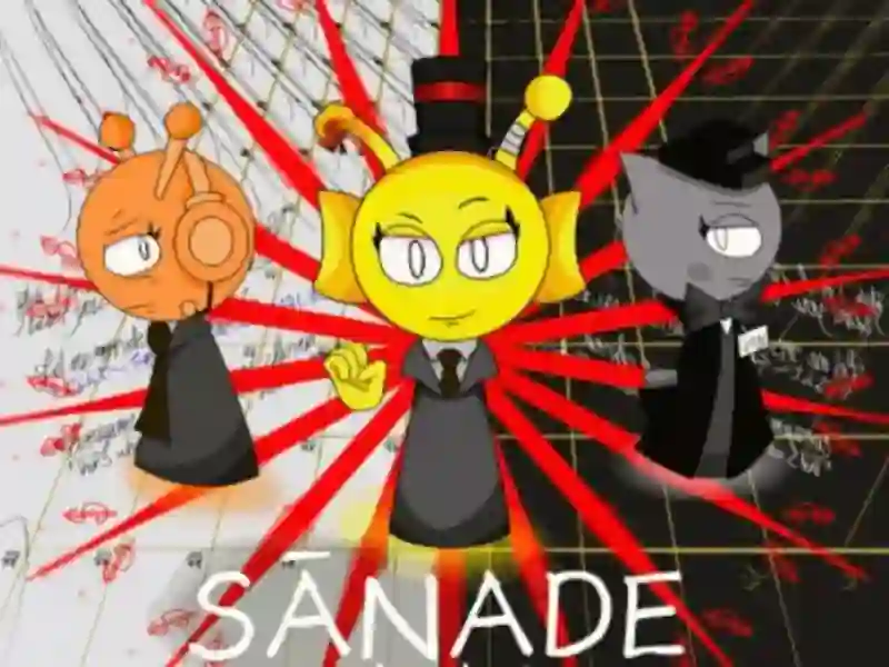 Гульня Sprunki Sanade онлайн
