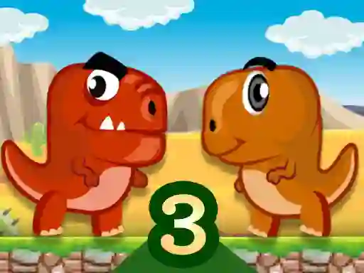 Гульня Dino Meat Hunt Dry Land 3 онлайн