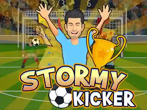 Гульня Stormy Kicker онлайн
