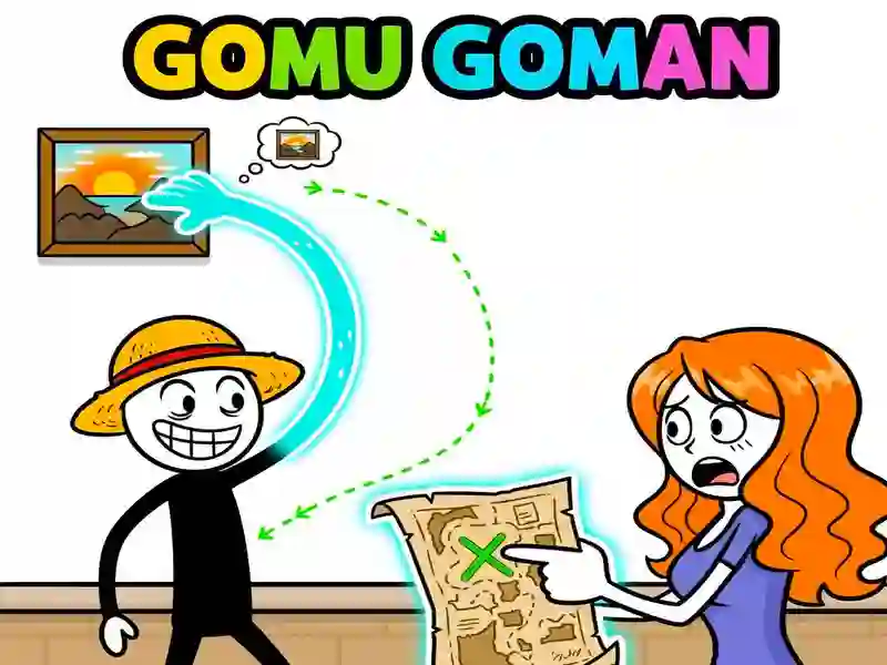 Гульня Gomu Goman онлайн