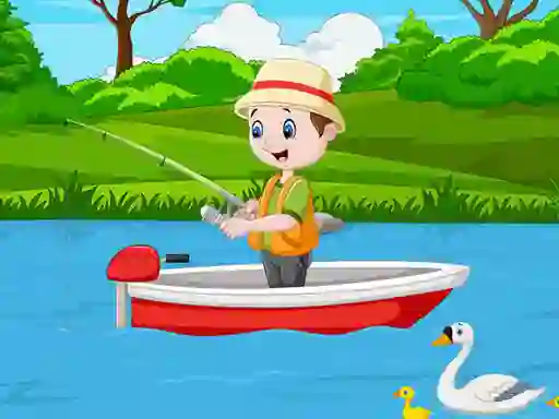 Гульня Fishing Jigsaw онлайн