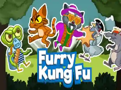 Гульня Furry Kung Fu онлайн