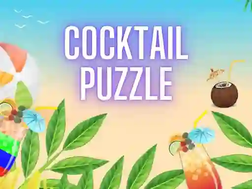 Гульня Cocktail Puzzle онлайн