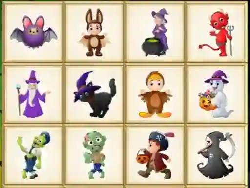 Гульня Halloween Board Puzzles онлайн