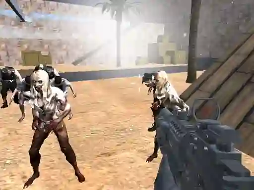 Гульня Combat Strike Zombie Survival Multiplayer онлайн