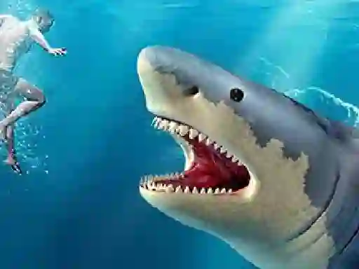 Гульня Shark Hunting онлайн